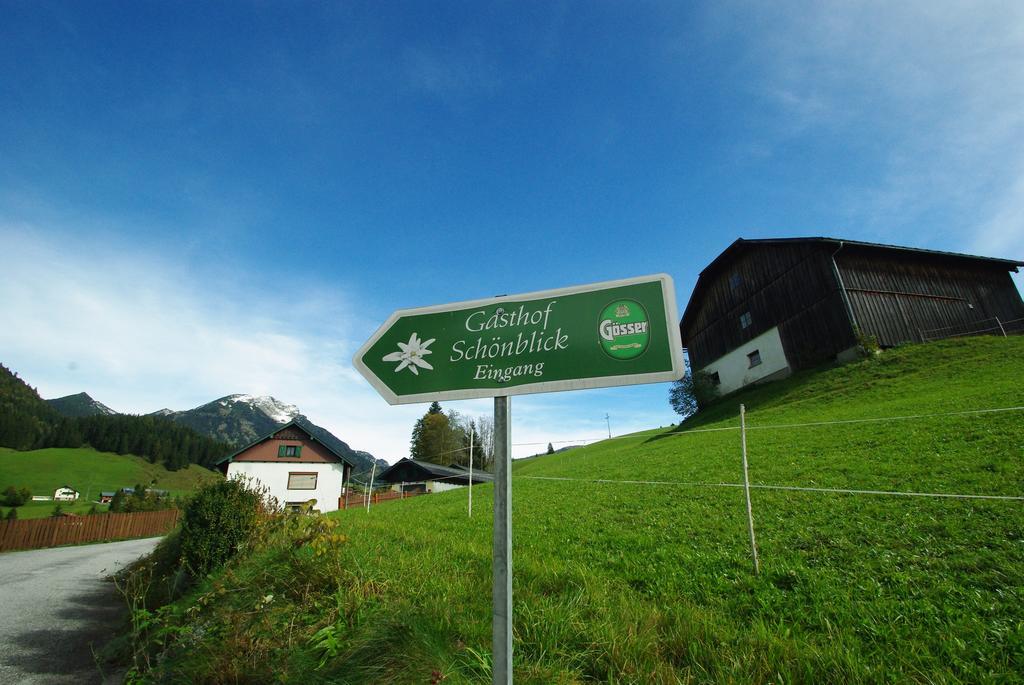 ホテルGasthof Schonblick ルスバッハ・アム・パス・クシュット エクステリア 写真
